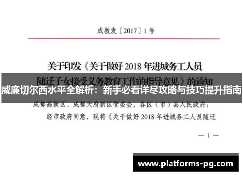 威廉切尔西水平全解析:新手必看详尽攻略与技巧提升指南 威廉切尔西水平全解析:新手必看详尽攻略与技巧提升指南